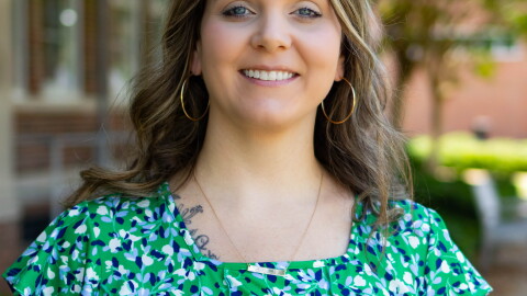 Photo of Coordinator of Academic Support and 504 Services, Cara Stanfield, of the Louisiana School for Math, Science, and the Arts