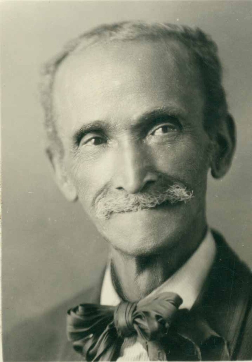 A portrait of John Johnson in 1926. He was one of the first African-American residents in Midland and left a big impact on the community.