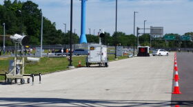 Xerox demonstrates technology used to monitor High Occupancy Vehicle lanes.