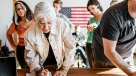 About two-thirds of women age 50 and older say they will not make their decisions until weeks or just days before election day.