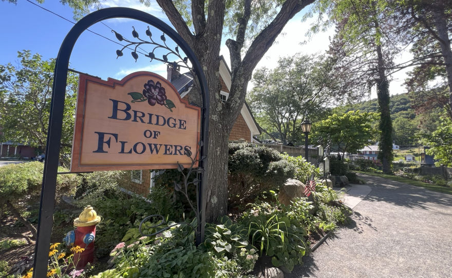 Following a year of repair work that closed it to the public, the Bridge of Flowers in Shelburne Falls is once again loaded with blossoms and open to pedestrians. Weeks after a "soft opening," the public formally celebrated the tourist destination's return Monday, Aug. 18, 2025 with a ribbon-cutting ceremony.