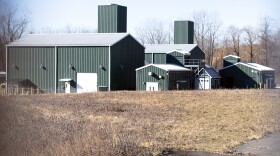 FILE: The Brookfield Compressor Station, photographed on January 12, 2025, is the subject of local opposition to a proposal to increase the capacity of the Iroquois Gas Transmission System.