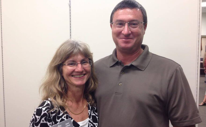 Jane and Charles Clary. Thanks for the good feast!