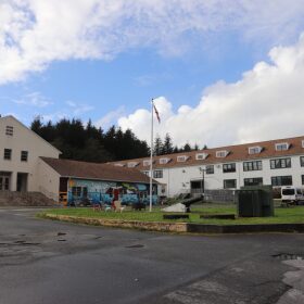 Mt. Edgecumbe High School student housing in Sitka is seen on Oct. 6, 2025. (