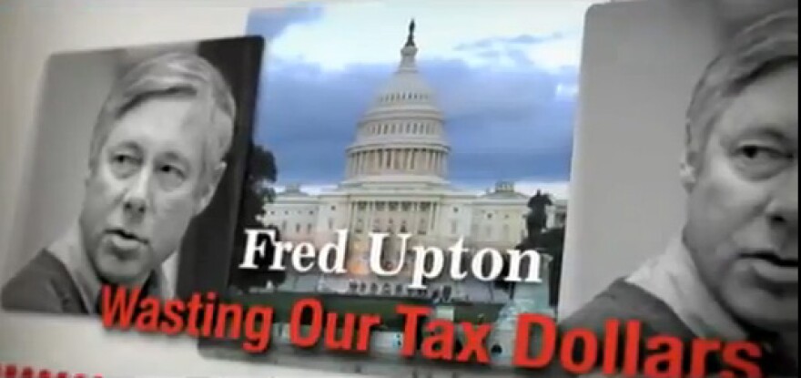 The attack ad against Michigan Congressman Fred Upton (R-MI) from the PAC "Club for Growth."