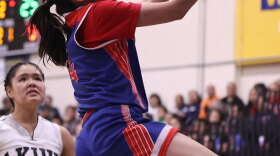 The Toksook Bay Lady Islanders beat the Akiuk Lady Grizzlies 77-53 in Day 1 of LKSD's District Basketball Tournament.