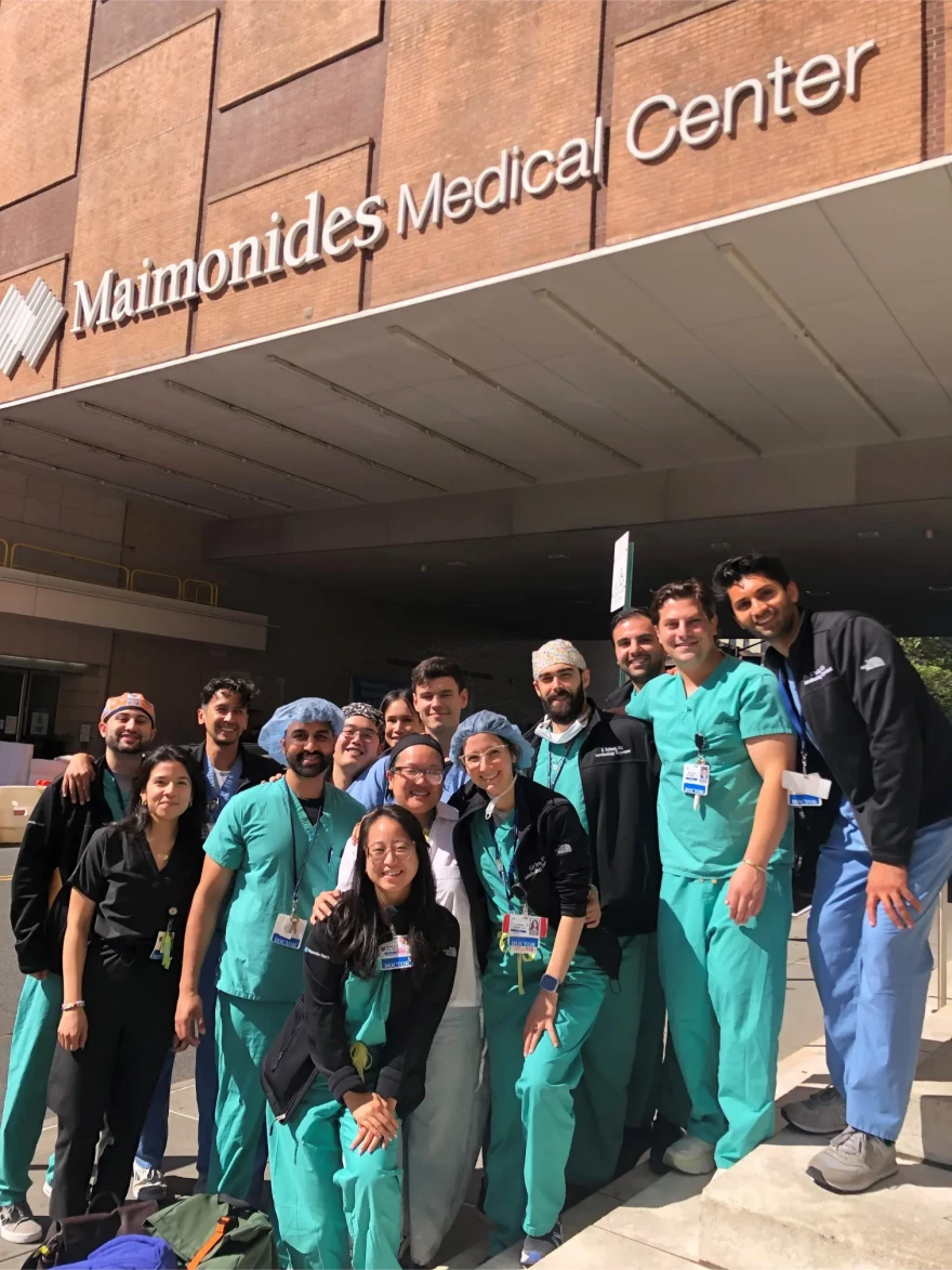 Some staffers at Maimonides Medical Center in Brooklyn