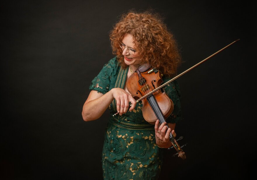 Becky Buller is in the lineup for Pagosa Folk 'N Bluegrass, June 9-11, 2023, and will join KSUT for a virtual live session Tuesday, February 28 at 1:30 PM.