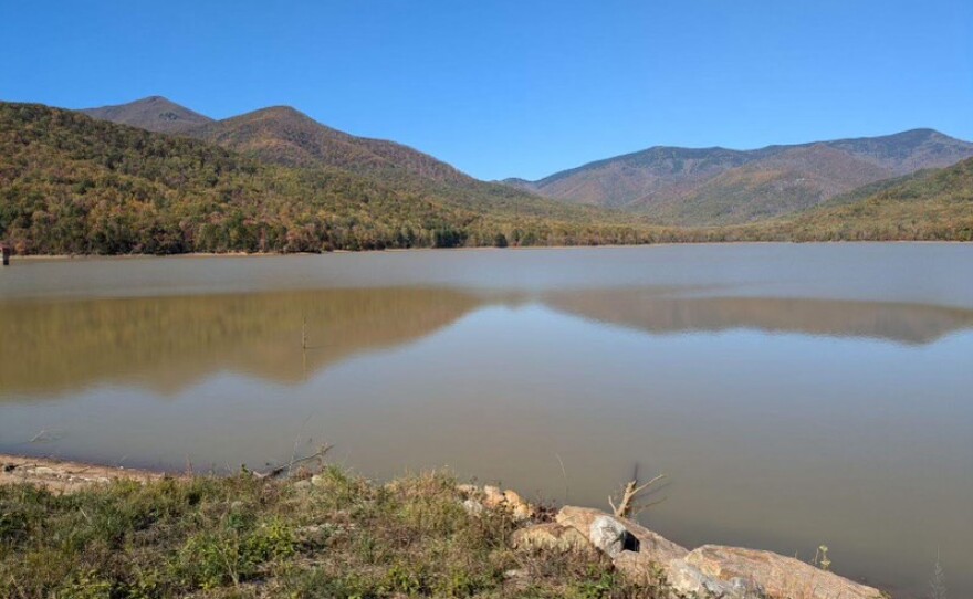 Asheville's North Fork reservoir remains too turbid following Helene to push water through filtration system.
