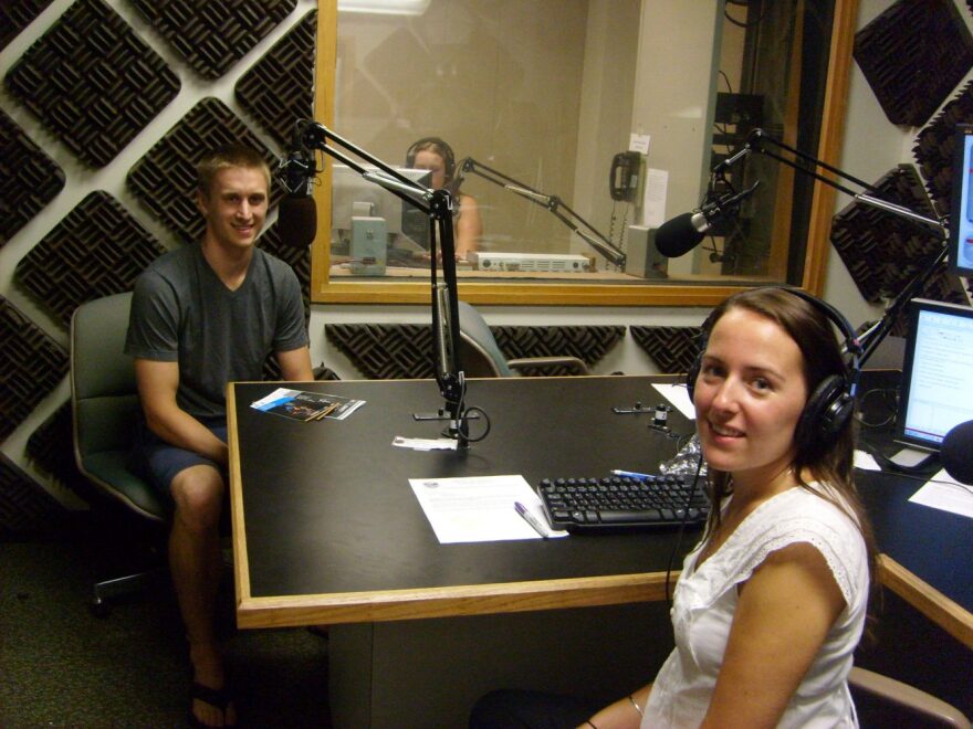 Florida's 89.1, WUFT-FM's Paula Cunniffe talking with Swamp Dance Fest Choreographer & Director Matthew Reeves