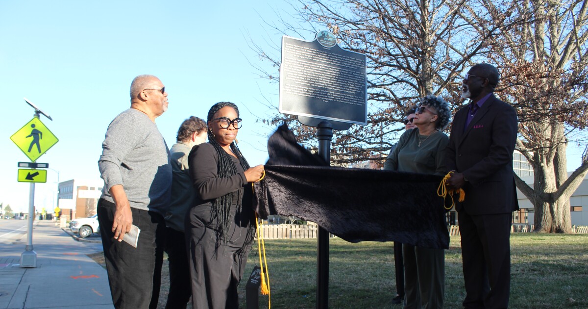 New marker unveiled on the Springfield-Greene County African American Heritage Trail