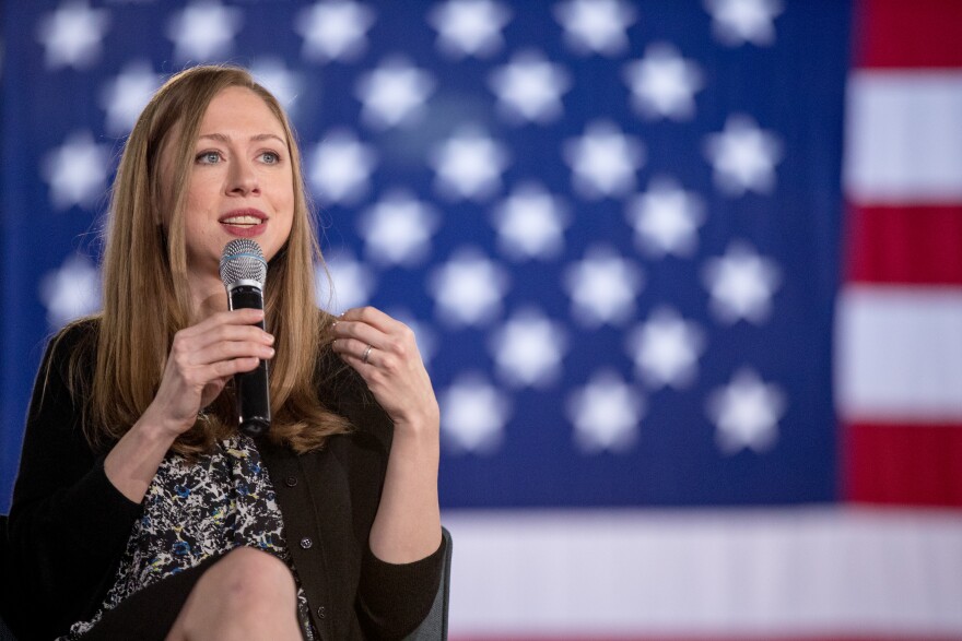 Chelsea Clinton in Haverford, PA