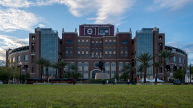  FSU's Doak Campbell stadium is surrounded by a massive office/classroom complex that's home to admissions, and two colleges