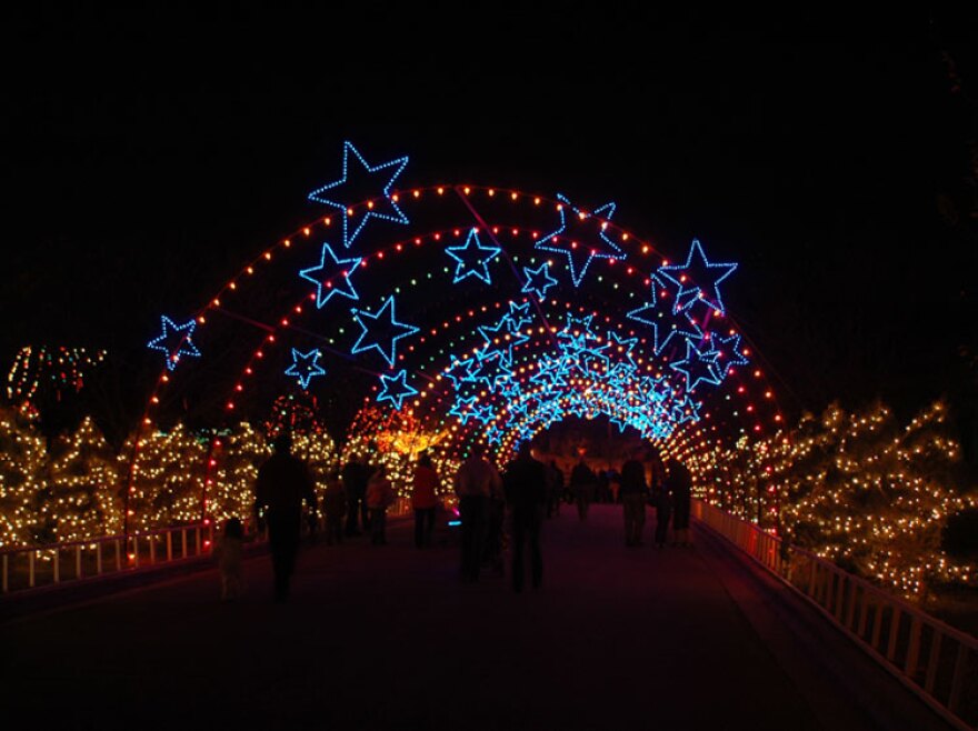 The holiday tradition of the Trail of Lights will glow again in Austin.This photo was taken from the 2009 celebration.