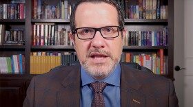 Dr. Aaron Carroll in a Zoom screenshot.