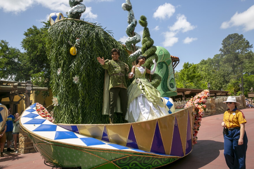 Princess Floaty A new theme park attraction stars Disney's first Black princess | WFSU News