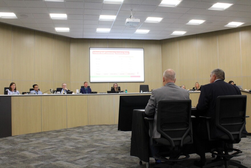 The Wichita Board of Education will decide from among three bond proposals to send to voters in November.