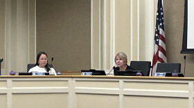 Left to right-Lexington Council Members Liz Sheehan-Kathy Plomin