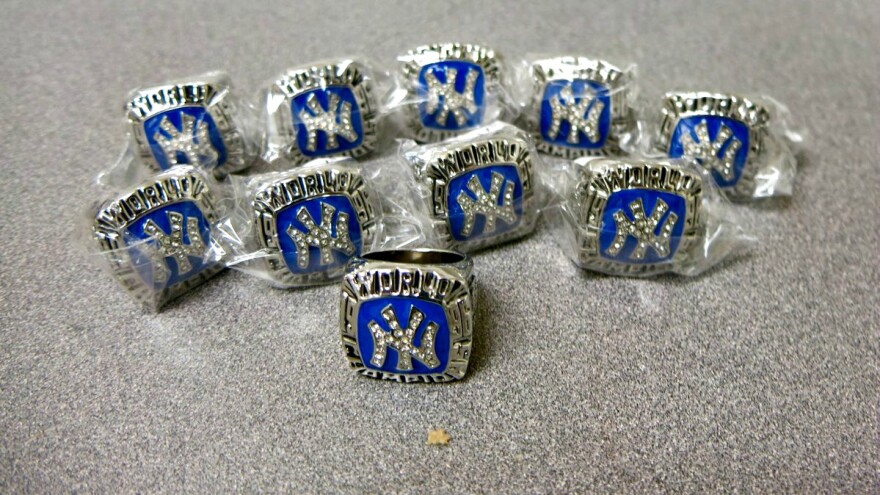 Counterfeit sports championship rings