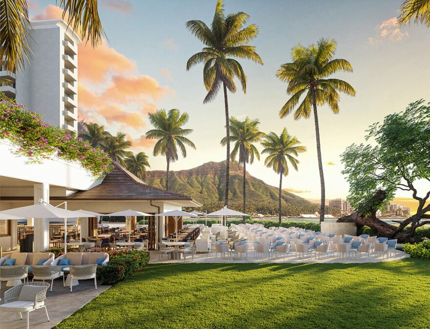 Halekulani Hotel Exec Talks Renovations And Returning Guests Hawai I Public Radio Halekulani Hotel Exec Talks Renovations And Returning Guests Hawai I Public Radio