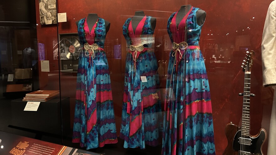 Dresses worn by The Staple Singers