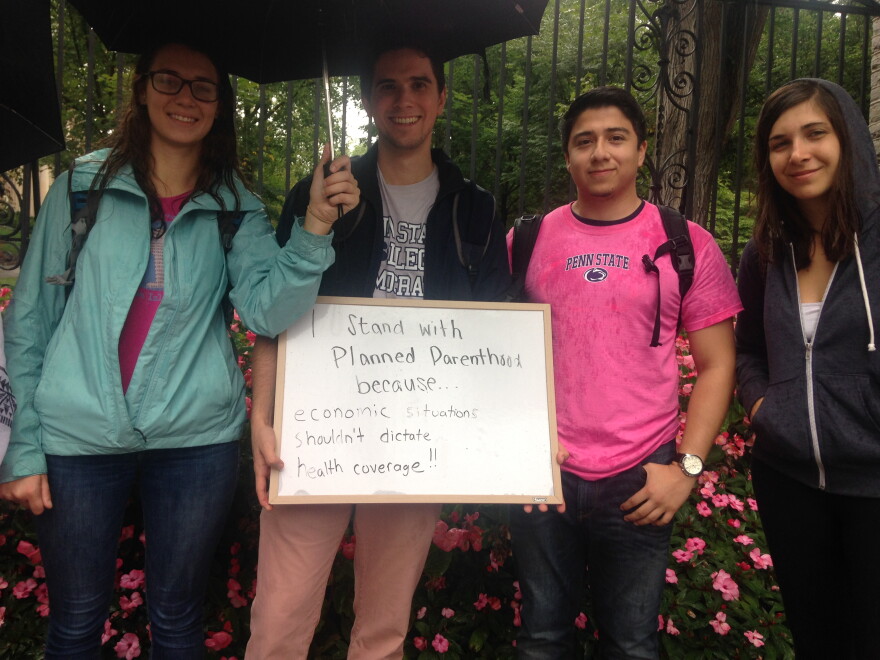 four students
