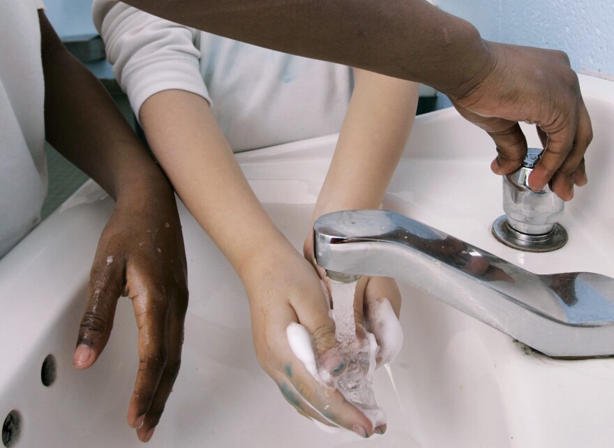 Personal hygiene will be part of the new coronavirus preparation plan at San Jose Unified School District. (Charles Rex Arbogast/AP)
