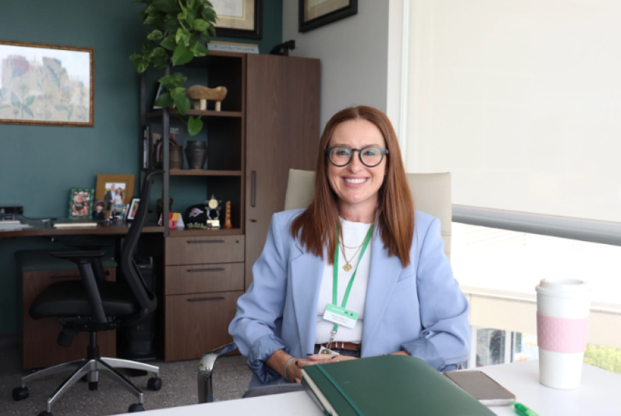 Diversion Hub CEO Meagan Taylor works in Oklahoma City, where she oversees operations and connects clients to resources.
