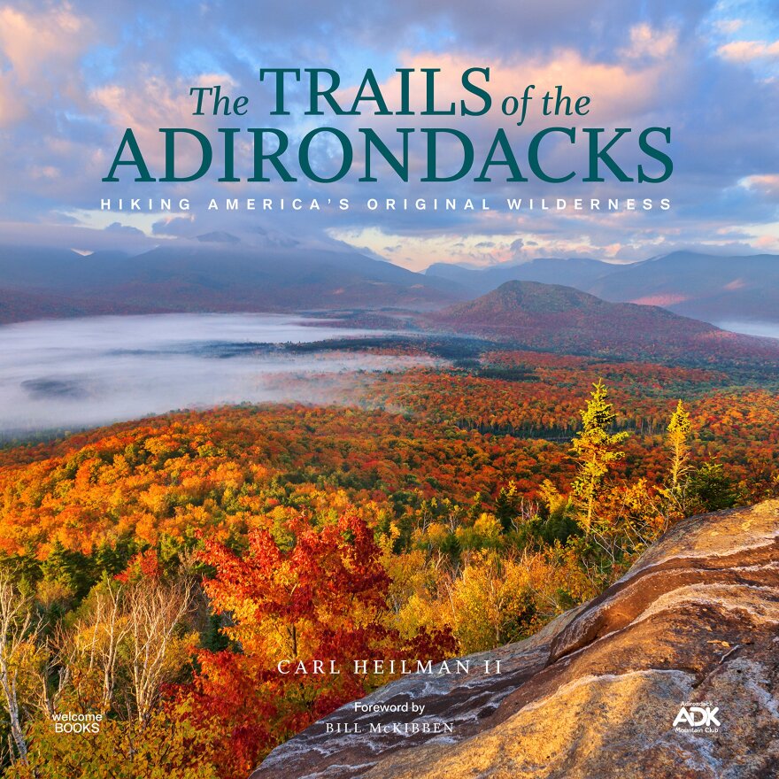 Book cover for "Trails of The Adirondacks"