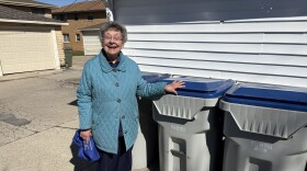 Sister Joanne Poehlman has been recycling for years but wondered if it's okay to throw #5 plastics into her bin.