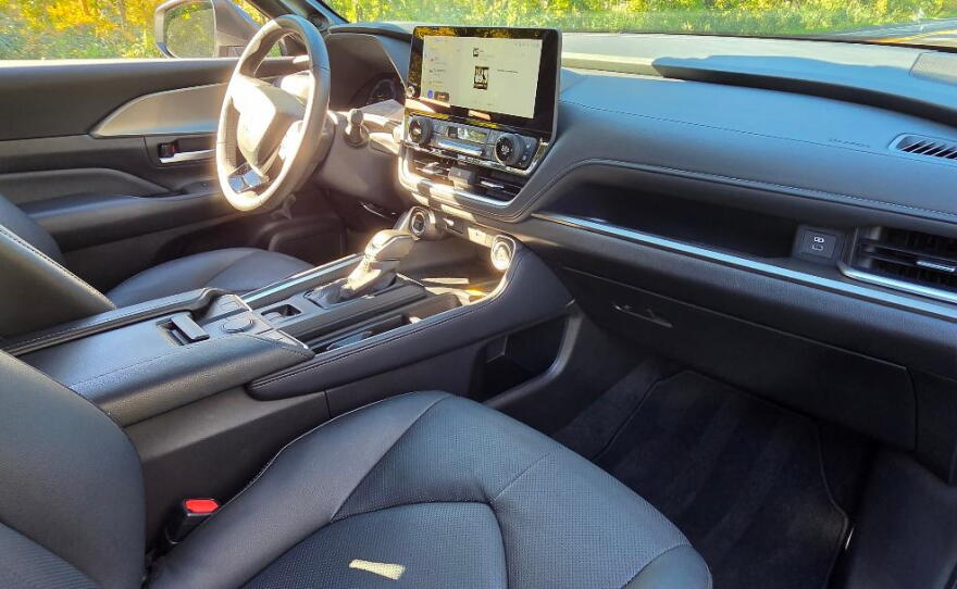 2026 Toyota Grand Highlander Nightshade Hybrid interior