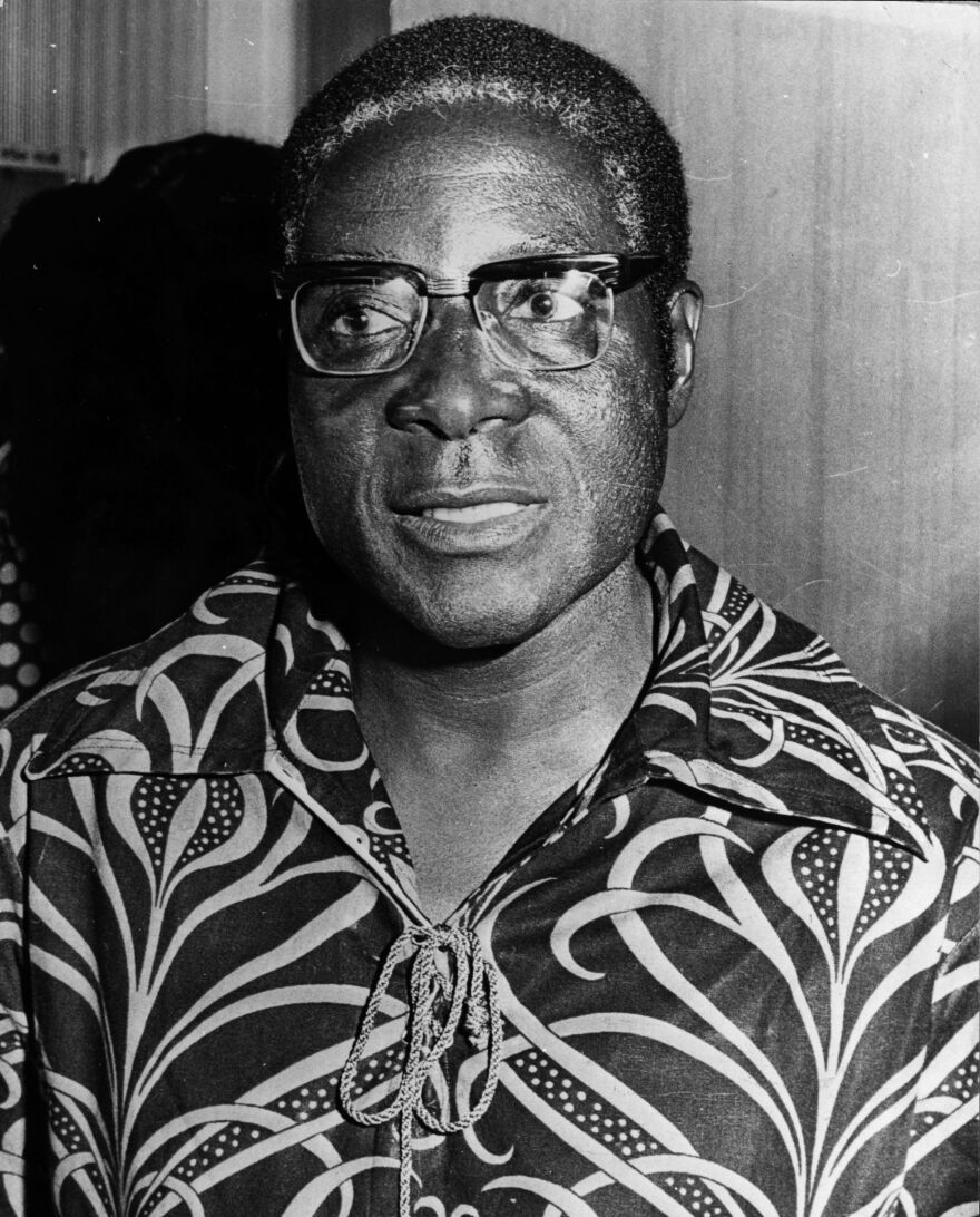 Mugabe, shown in 1976, was regarded as a hero in his younger days, but over the decades his leadership became increasingly authoritarian. Under his watch, Zimbabwe suffered runaway inflation, mass unemployment and chronic food, water, electricity and fuel shortages