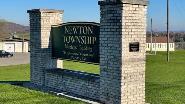 Newton Township Municipal Building.