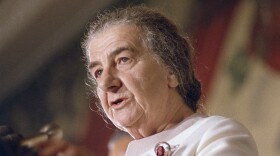 Golda Meir in New York City, 1970