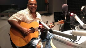 Bill Metts in the WGCU-FM Studios