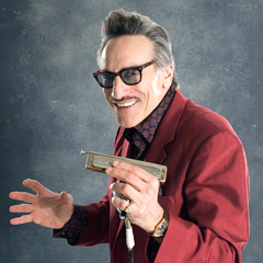 Rick Estrin, leader of the Night Cats.