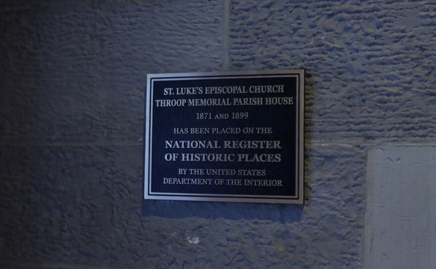 St. Luke's Episcopal Church was recently added to the National Register of Historic Places