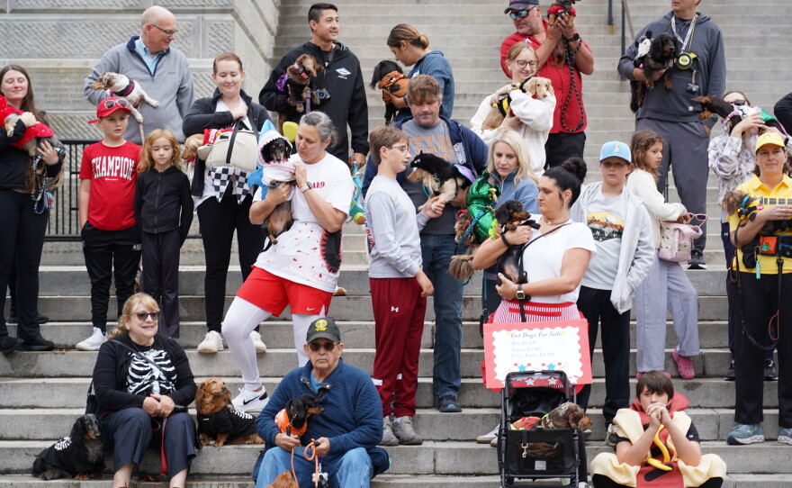 Dachshunds of Columbia held its annual "Halloweenie Walk" on Saturday, Oct. 17, 2026 in Columbia, S.C.