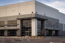 The warehouse at 6020 W 300 S in Salt Lake City, seen here March 12, 2026, was purchased by the federal government for use as a detention center.