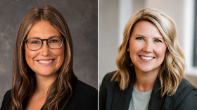 North Dakota Teacher of the Year Frannie Tunseth, left, and Erin Oban of North Dakotans for Public Schools join Main Street to discuss education policy, funding and the future of public schools in North Dakota.