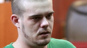Joran van der Sloot as he arrived in court earlier today (Jan. 13, 2012) in Lima.