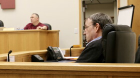 Bethel City Manager Peter Williams (right) got a 2 percent pay raise from the city council following his annual review on Tuesday night.