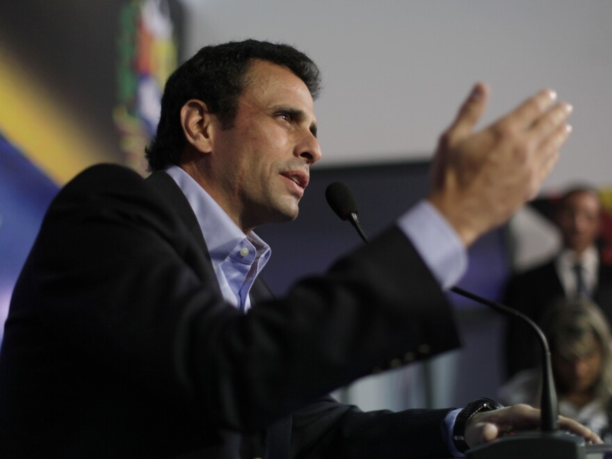 Opposition leader Henrique Capriles accused Maduro of using Chavez's funeral to campaign for the presidency.