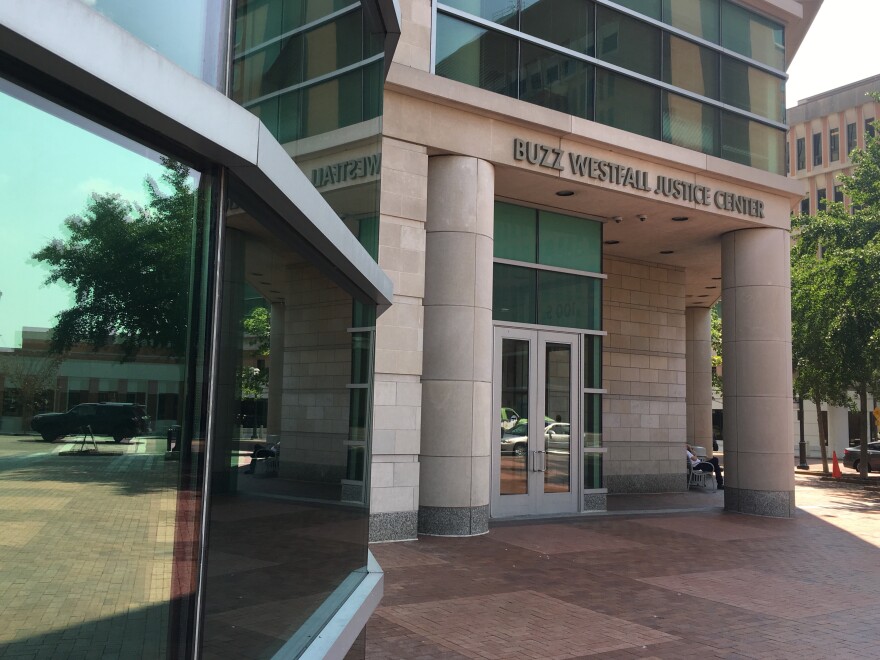 The St. Louis County Jail in Clayton, Missouri