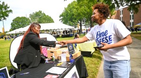 The A&T student entrepreneurship marketplace is held annually during the homecoming cookout.
