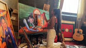 Jaida Harrison recently opened a solo show, 'Bloom,' at Norfolk Botanical Garden. She also co-creates a monthly immersive art program, 'The Doper Show,' on YouTube.