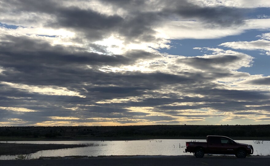 Black Mesa State Park in the Oklahoma Panhandle.