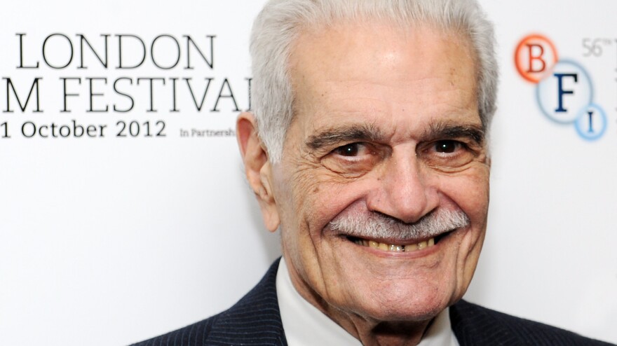 Omar Sharif received an Academy Award nomination for best supporting actor for his role in <em>Lawrence of Arabia</em>.