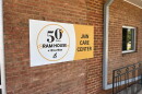 A sign adorns RAM House's new Jain Care Center in Roanoke.