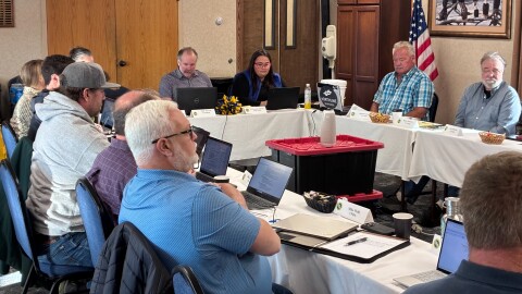 The United Fishermen of Alaska meeting at the Kodiak Best Western, Oct. 14, 2025.